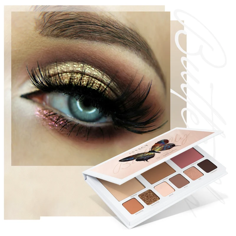Affect Cosmetics - Palette Ombretti Butterfly - Professional Face & Eyeshadow Palette