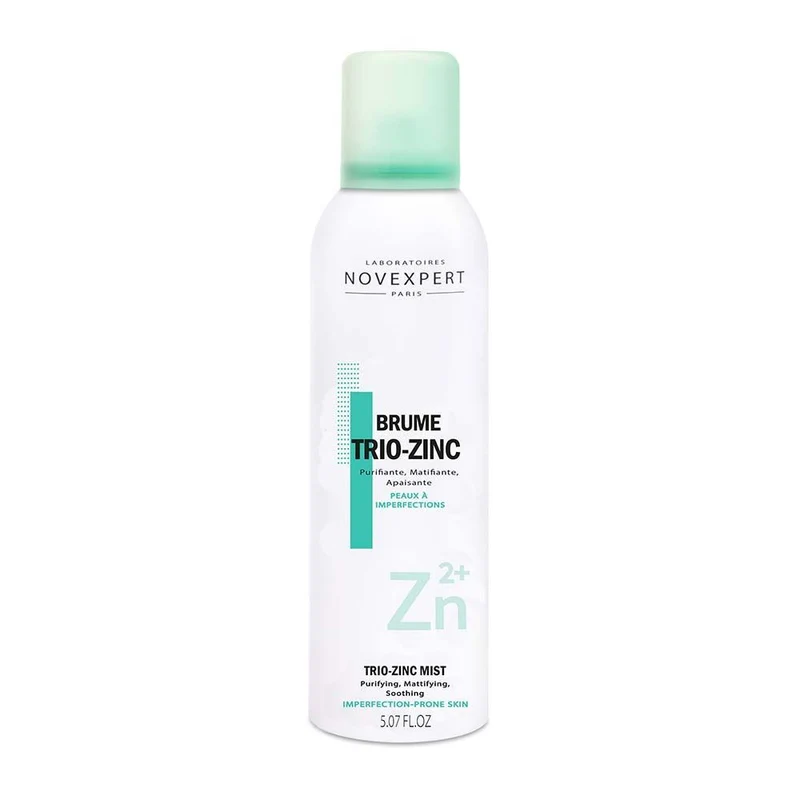 Novexpert Laboratoires - Face Mist Brume Trio Zinc - Tonico Lenitivo Anti Imperfezioni e Fissante Make Up