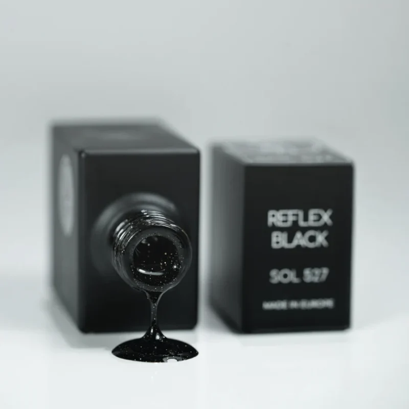 LAIF Soak Off 527 Nero Reflex Black Smalto Semipermanente 10ml