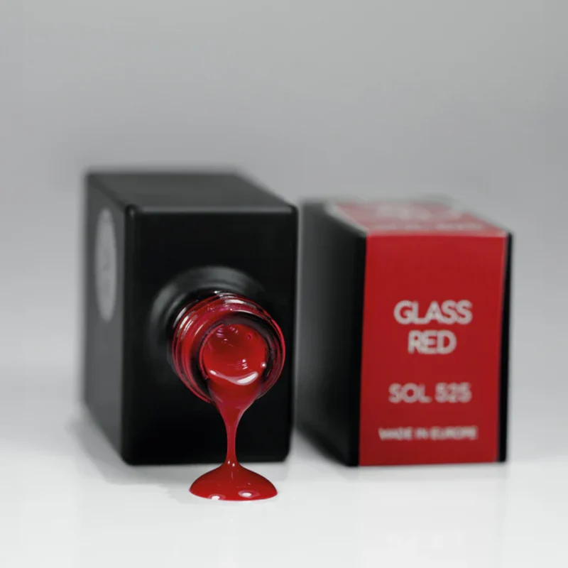 LAIF Soak Off 525 Rosso Glass Red Smalto Semipermanente 10ml