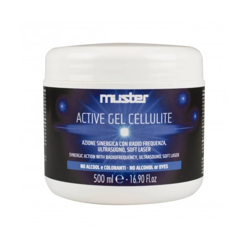 Muster Active Gel Cellulite 500ml – Gel Drenante Anticellulite