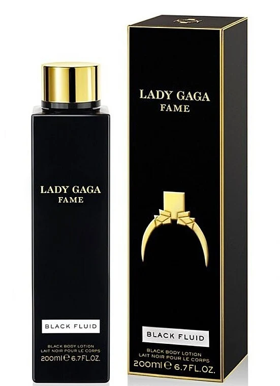 Lady Gaga Fame Black Fluid Body Lotion 200ml