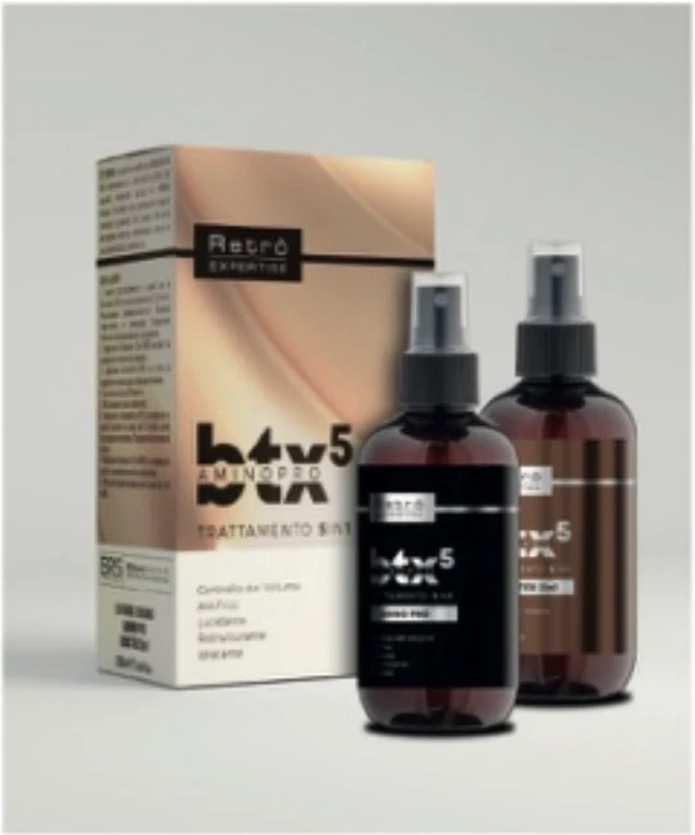 Retro Expertise BTX5 Amino Pro Trattamento 5 in 1 Kit Small 2pz