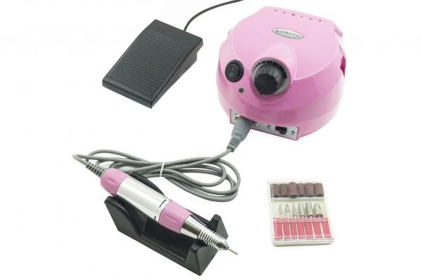 Fresa Ricostruzione Unghie Pro 25000 Giri Set Manicure Pedicure Nail Art DM-202