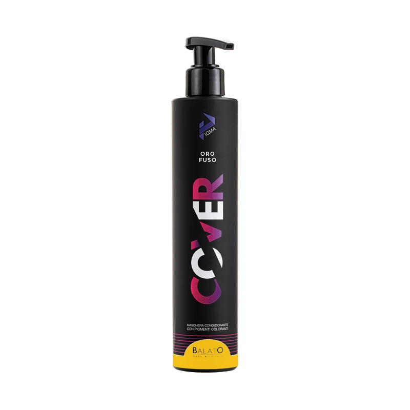 Cover Oro Fuso | Maschera Con Pigmenti Coloranti e Antigiallo