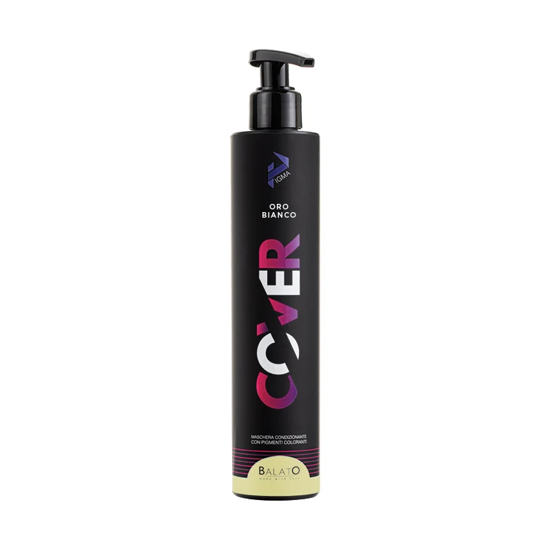 Cover Oro Bianco | Maschera Con Pigmenti Coloranti e Antigiallo