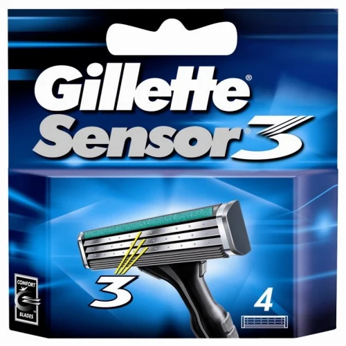 GILLETTE SENSOR3 4x trilama