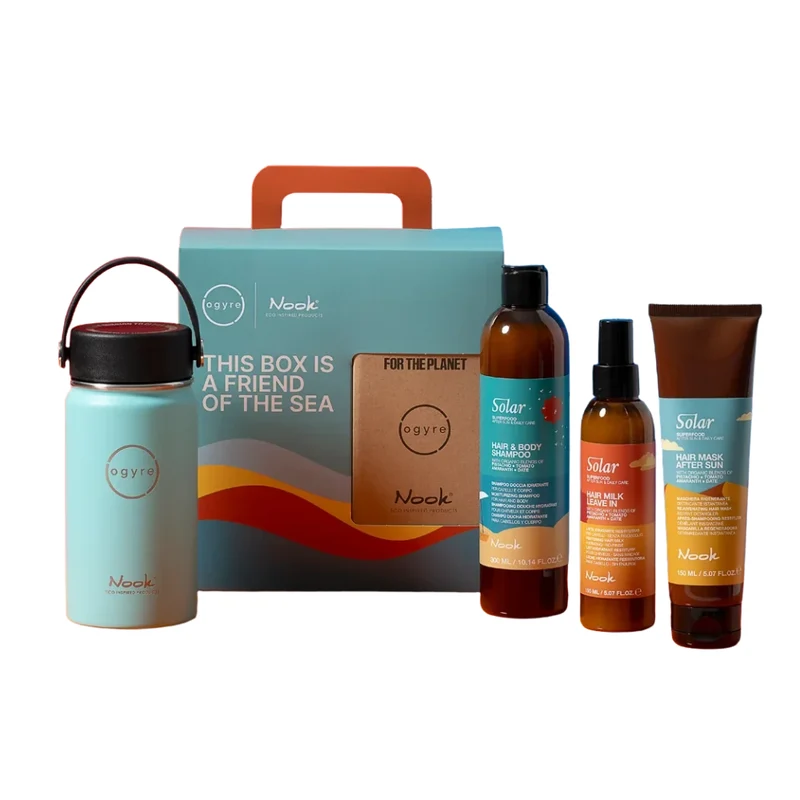 Nook Kit Solare Capelli e Corpo + Borraccia Omaggio – Protezione Completa Estate