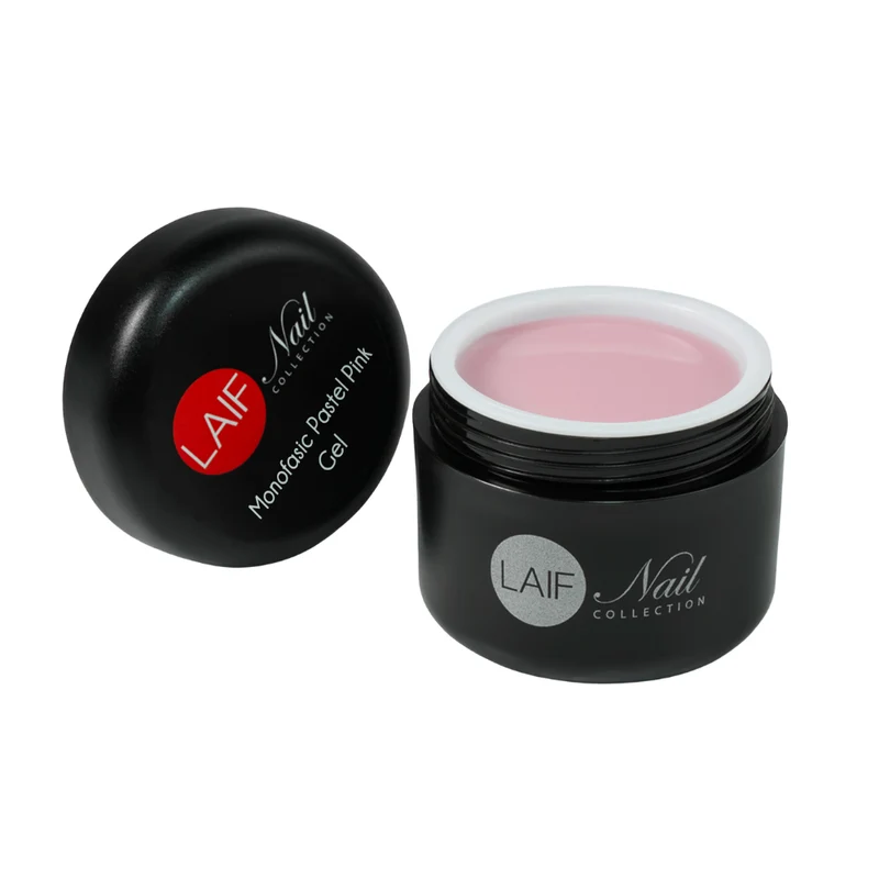 LAIF Monofasic Pastel Pink Gel Unghie 15ml – Autolivellante Rosa Delicato