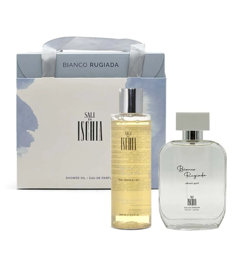 Sali di Ischia Cofanetto Bianco Rugiada Eau de Parfum 100ml +Shower oil