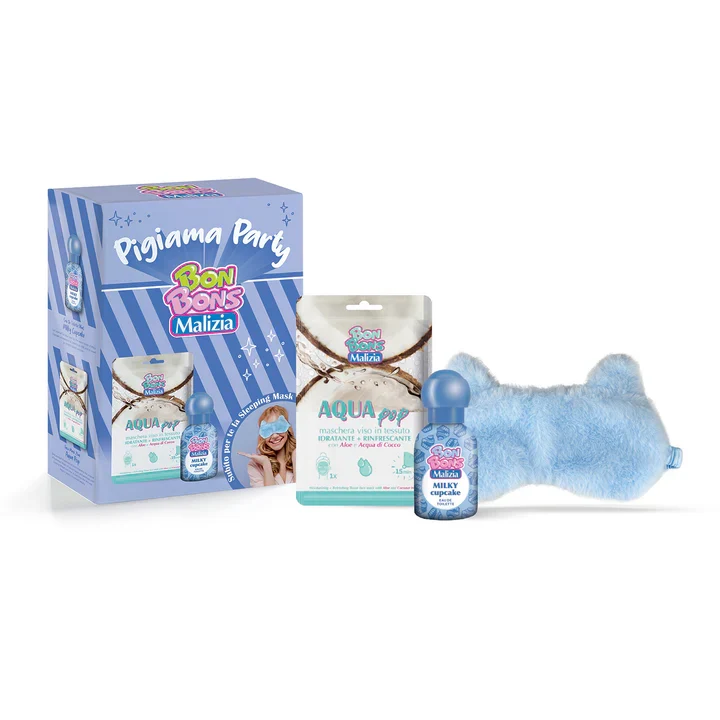 Malizia Bon Bons Set Pigiama Party Milky Cupcake
