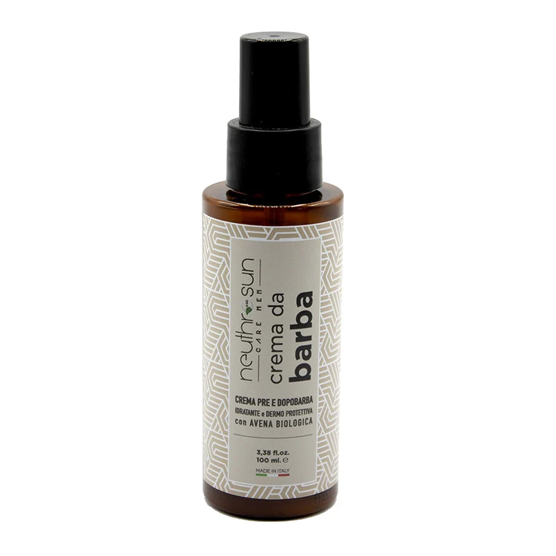 Crema idratante da barba con Avena biologica 100 ml Neuthrosun