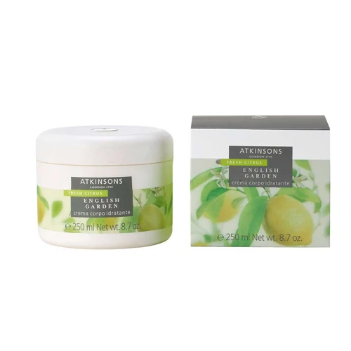 Atkinsons English Garden Crema Corpo idratante Fresh Citrus 250ml