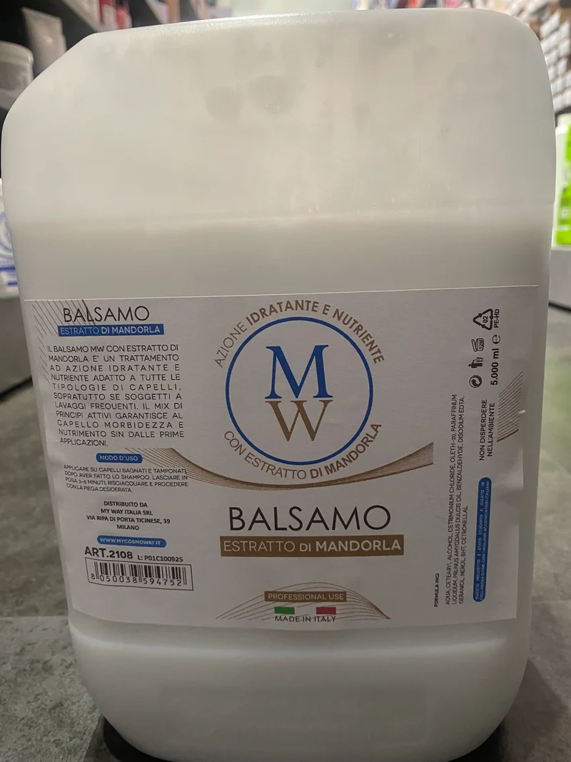 MY WAY Balsamo Estratto di Mandorla Idratante e Nutriente 5lt