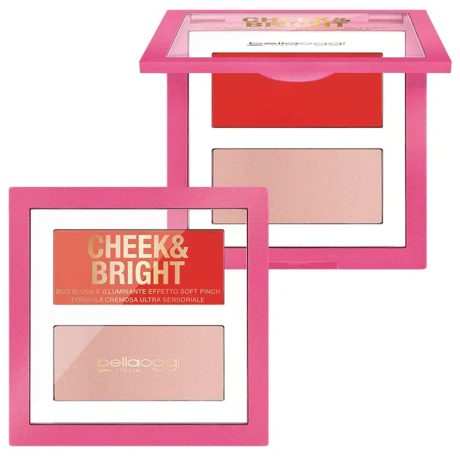 Bellaoggi Cheek & Bright Duo Blush ed Illuminante