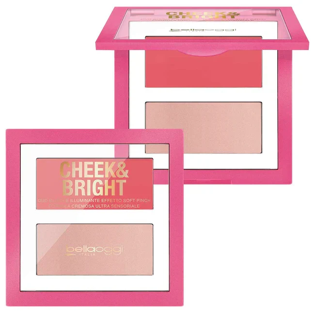 Bellaoggi Cheek & Bright Duo Blush ed Illuminante