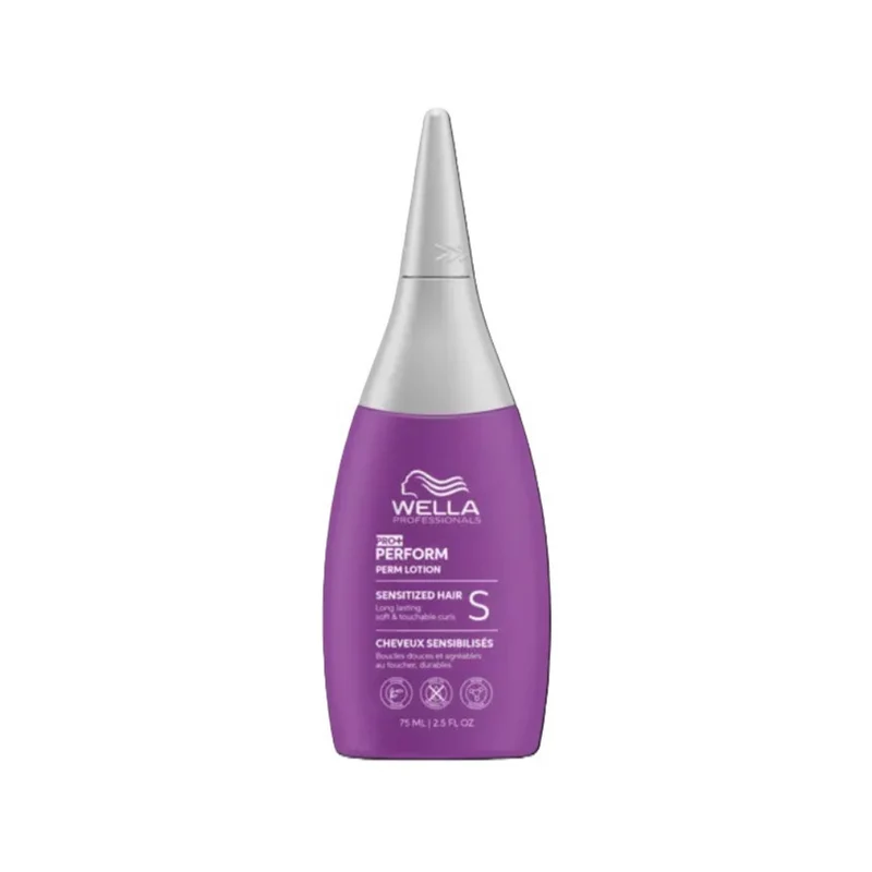 Wella Pro+ Perform Perm Lotion S Lozione Permanente per Capelli Sensibilizzati 75 ml