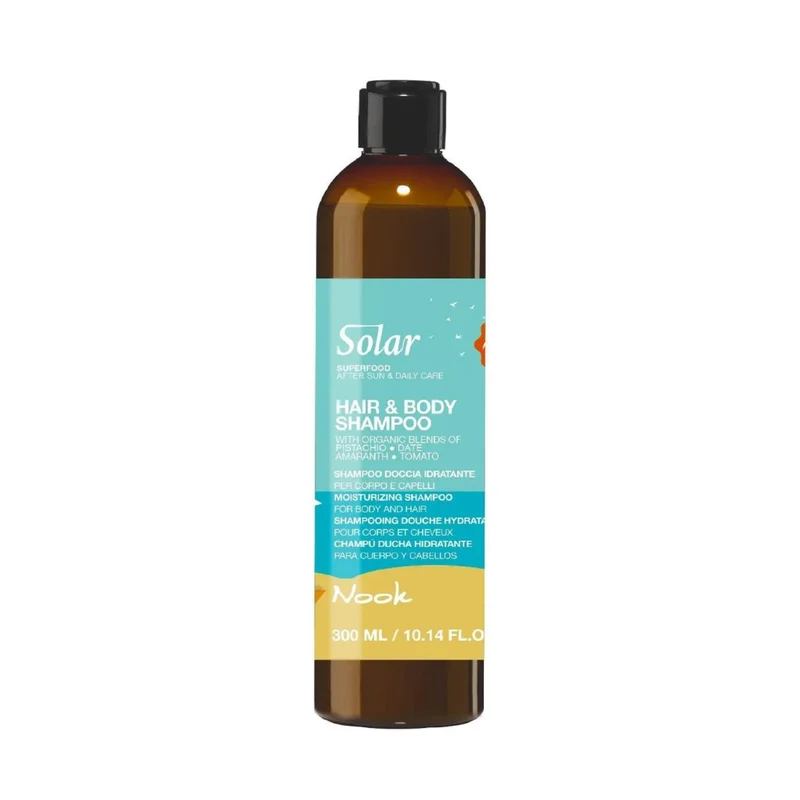 Nook New Solar Superfood Hair & Body Shampoo Doposole 2 in 1 300 ml