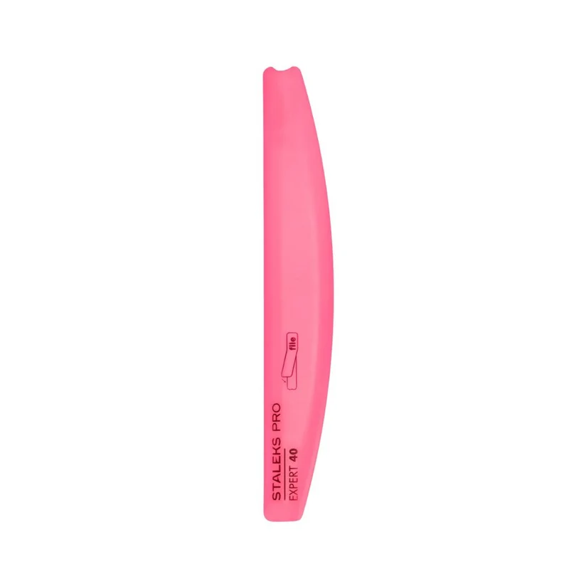 Staleks Pro Base Lima Smussata in Plastica Mezzaluna EXPERT 40 SPBE-40