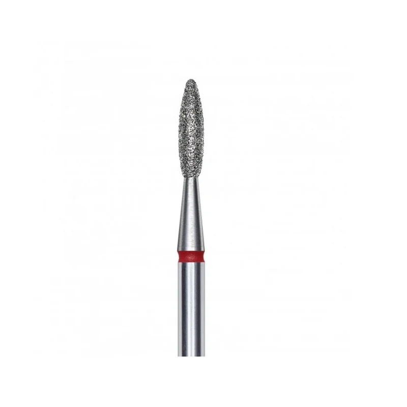 Staleks Pro Punta Fresa fiamma rosso D2.1mm L8mm FA10R021/8