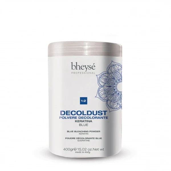 Decoldust blue polvere decolorante cheratina 400 gr BHEYSE' PROFESSIONAL