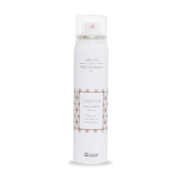 CREATIVE HOLD SPRAY HYDRATING ANTICRESPO FILTRO UV Argan e Macadamia Biacrè