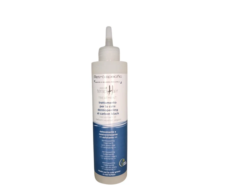 Retrò.Specific Trattamento Dermopeeling al Carbon Black per Cuoio Capelluto 200ML