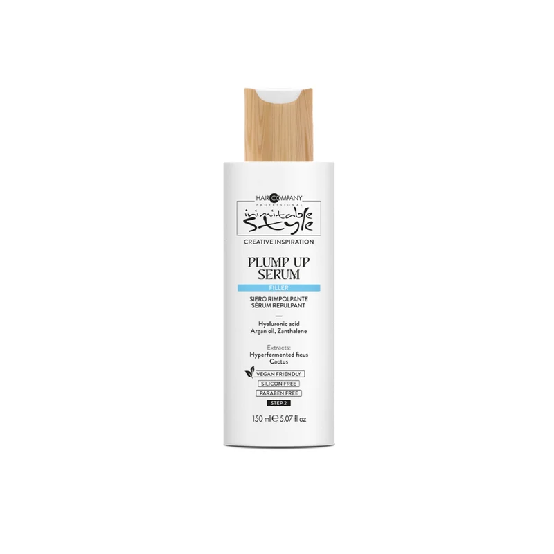 Hair Company Inimitable Style Filler Siero rimpolpante e ristrutturante per capelli fini