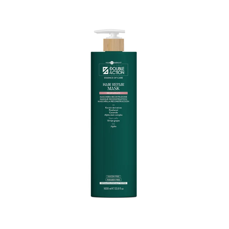 Hair Company Double Action Regenerate Maschera ricostruttiva capelli danneggiati 1000ml