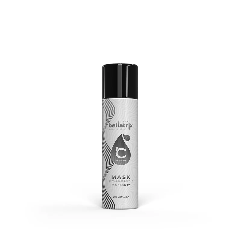 Maschera Colorante Semipermanente Intense Grey Linea Bellatrix 200ml