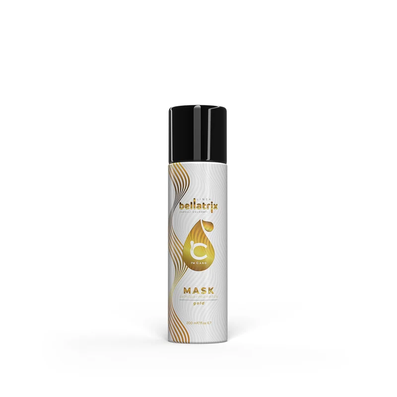 Maschera Colorante Semipermanente Gold Linea Bellatrix 200ml