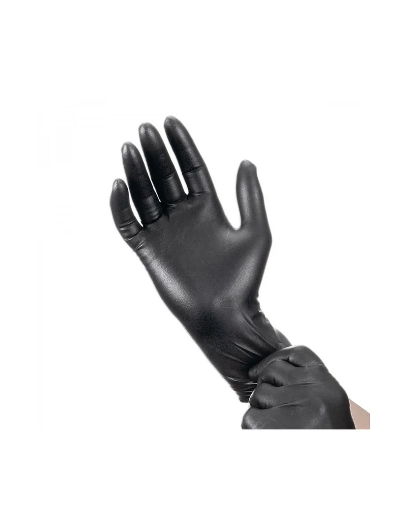 Guanti Nitrile Nero Taglie S/M/L 100pz