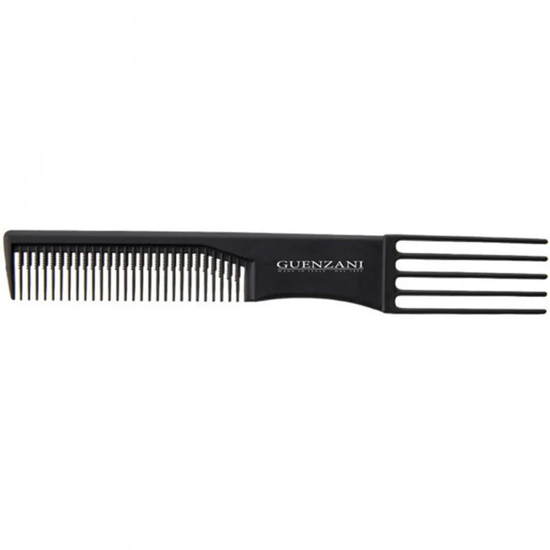 Guenzani Pettine Capelli a Forchetta in Carbonio 654