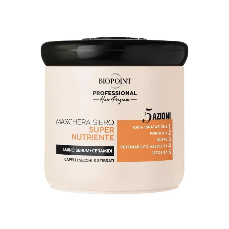 Biopoint Professional Hair Program Maschera Siero Super Nutriente 400Ml
