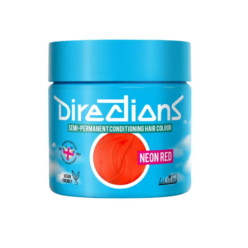 Directions Neon Red – Tinta Semipermanente 88 ml