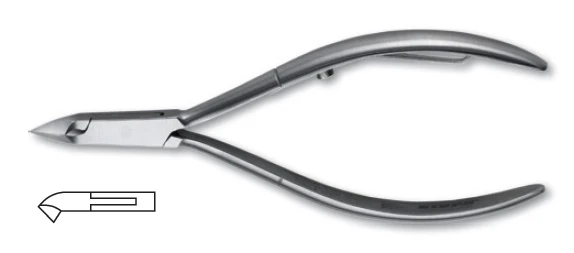Kiepe Professional HCL Tronchese Pelle Inox Lama 5mm