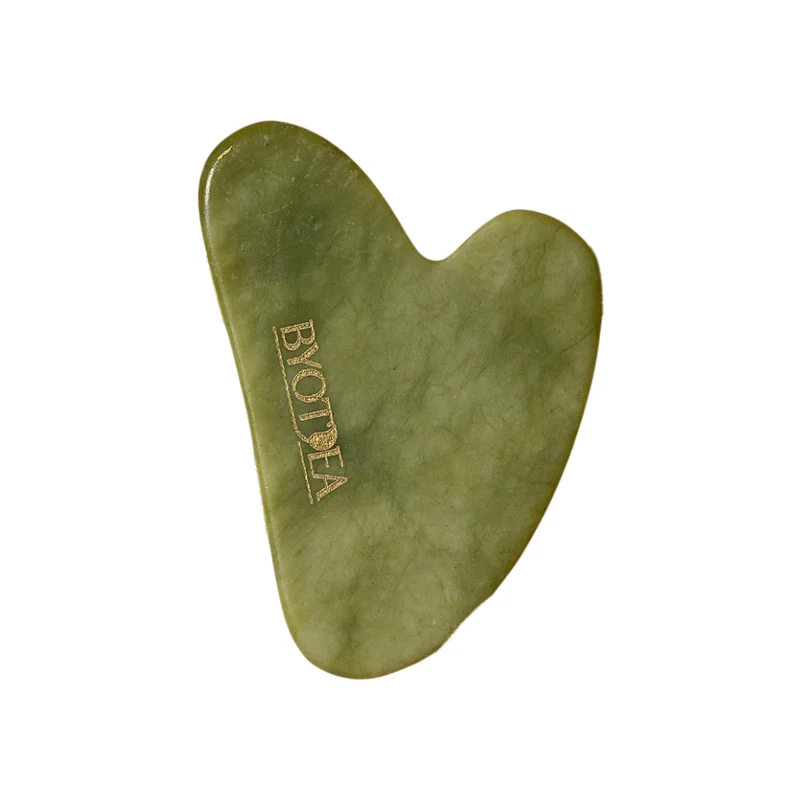 Byotea Cuore di Giada Gua Sha Viso in Pietra Naturale