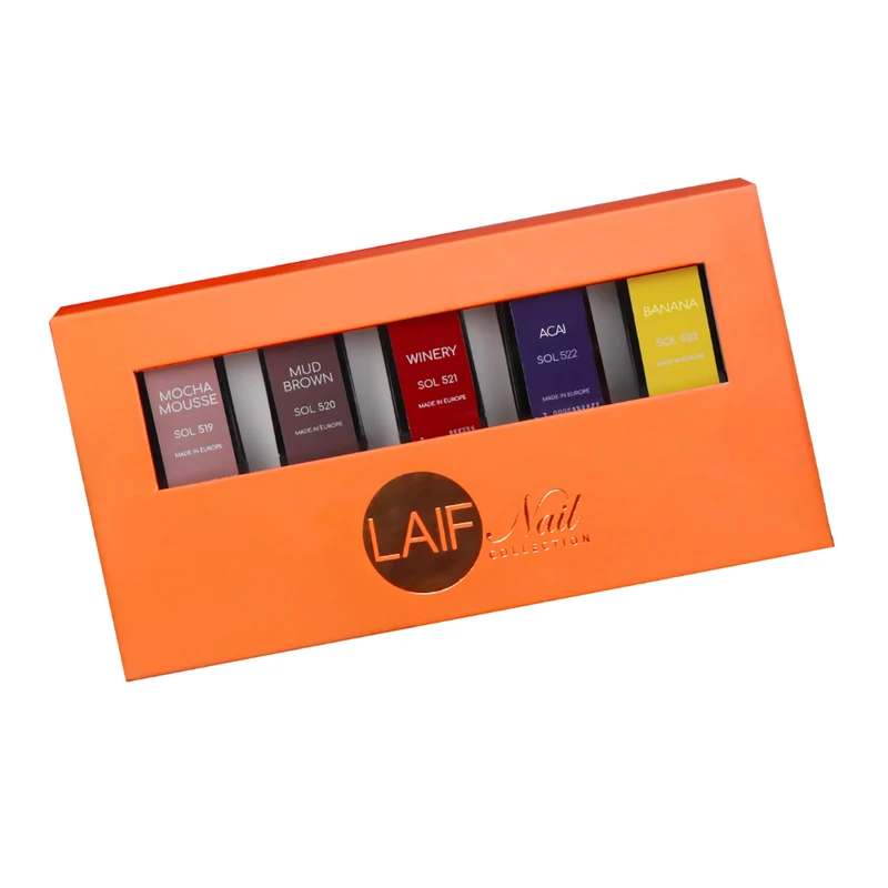Laif Nail Fashion Crush Collection LFK 40 – Set 5 Smalti Semipermanenti Professionali 10 ml