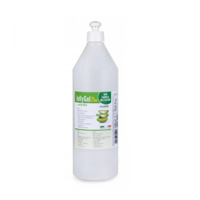 Muster Jellygel Aloe Vera Gel Conduttivo Professionale per Macchinari Estetici 1 Lt