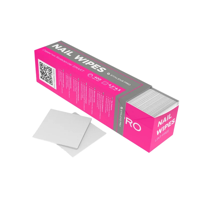 Staleks Pro Salviette Senza Pelucchi SMART – Confezione da 400 pz