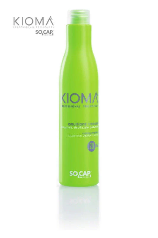 Emulsione cremosa ossigeno per capelli tintura professionale. Prodotto professionale Socap Kiomà