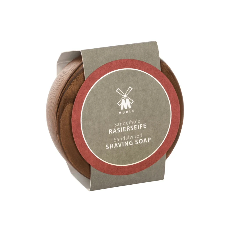 Sapone da Barba in Ciotola Legno sandalwood RN 3 SH Muhle