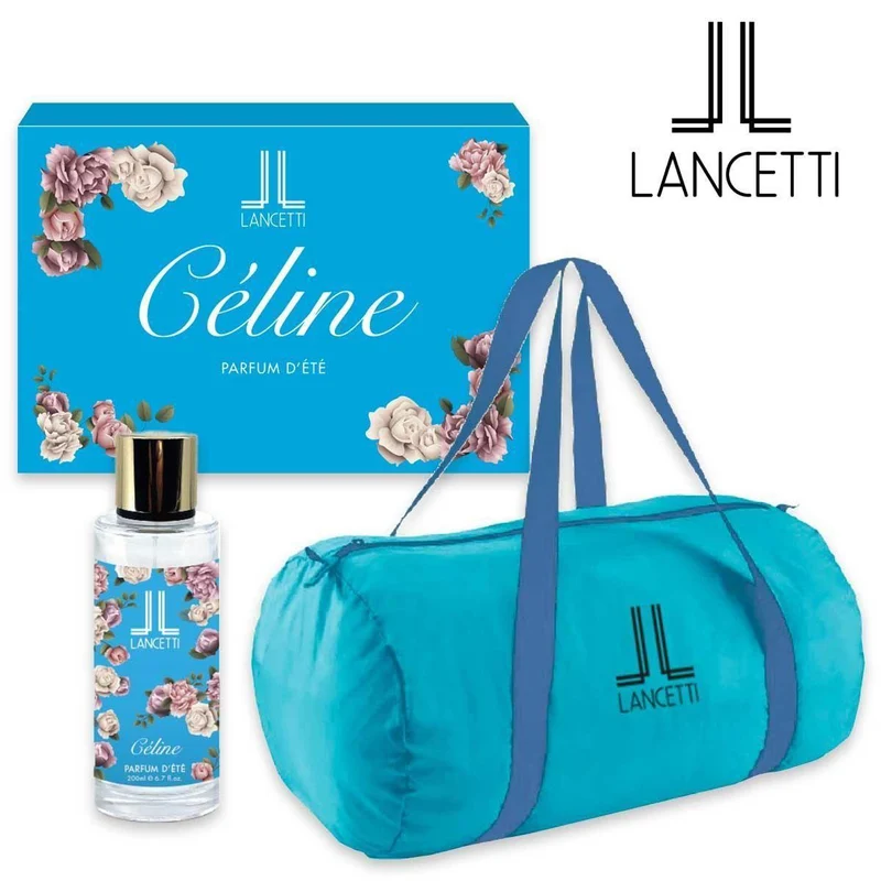 Lancetti parfum d'Etè CELINE pour Femme 200 ml + Borsone