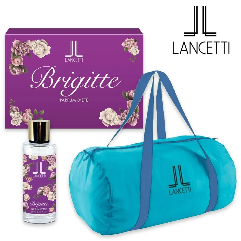 Lancetti parfum d'Etè BRIGITTE pour Femme 200 ml + Borsone