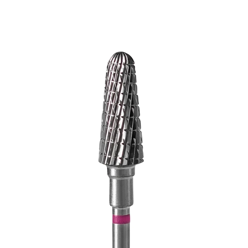 Staleks Punta Carbide Tronco Viola – Ø 6 mm / Lunghezza 14 mm