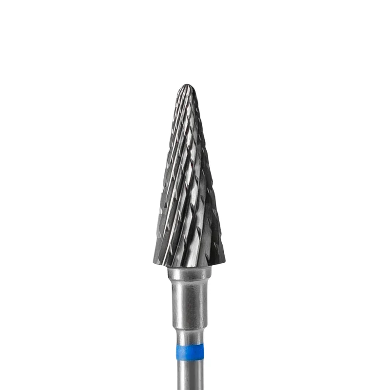 Staleks Punta Carbide Cono Blu – Ø 6 mm / Lunghezza 14 mm