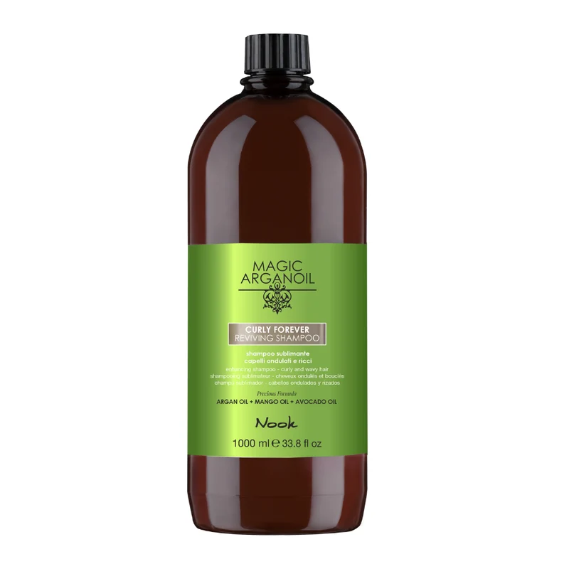 Nook Magic Arganoil Curly Forever Reviving Shampoo 1000 ml - Riservato PRO