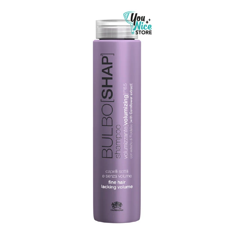 Shampoo Volumizzante capelli sottili, senza volume. Bulboshap