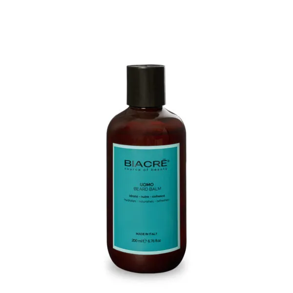 BIACRE' UOMO Beard Balm - 200 ml Balsamo barba e baffi