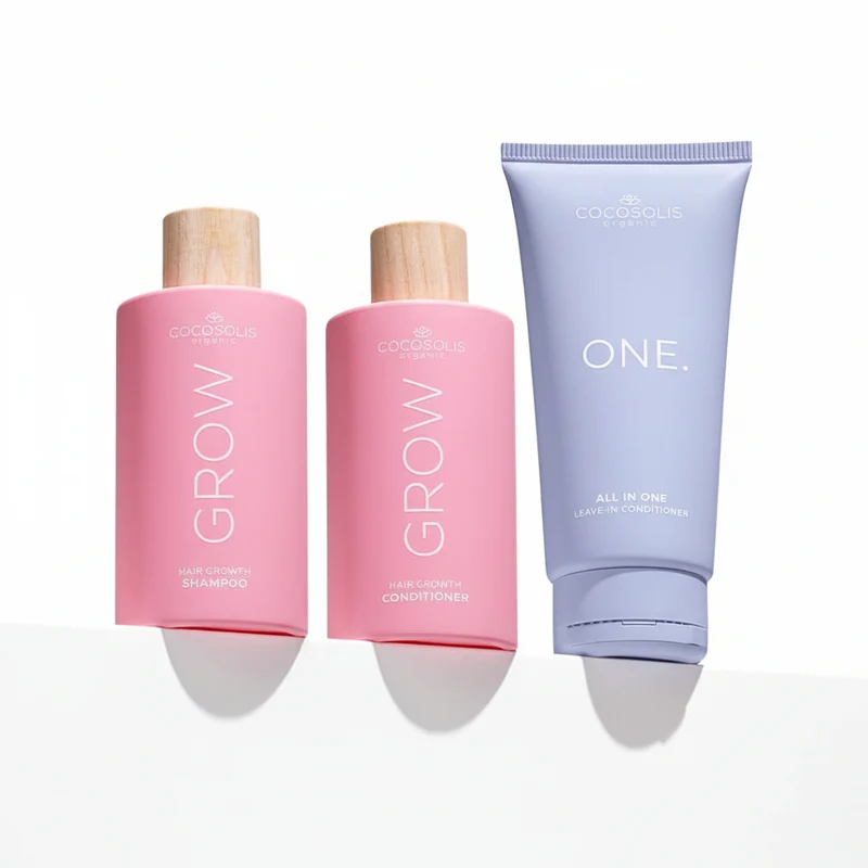 COCOSOLIS KIT GROW HAIR SHAMPOO 250ML + CONDITIONER 250ML + ONE 200ML